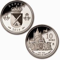 ESPACIO NUMISMÁTICO:: 250 ANIVERSARIO DEL REAL COLEGIO DE ARTILLERÍA