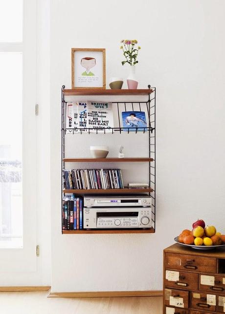 String: El sistema de baldas más ligero (y más retro). Y su contemporáneo español