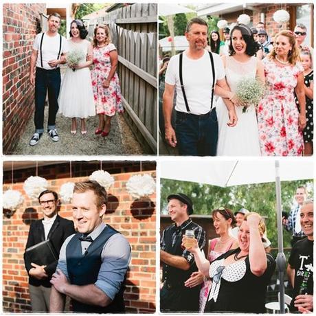 Boda sorpresa vía http://www.polkadotbride.com/2013/08/surprise-melbourne-wedding/