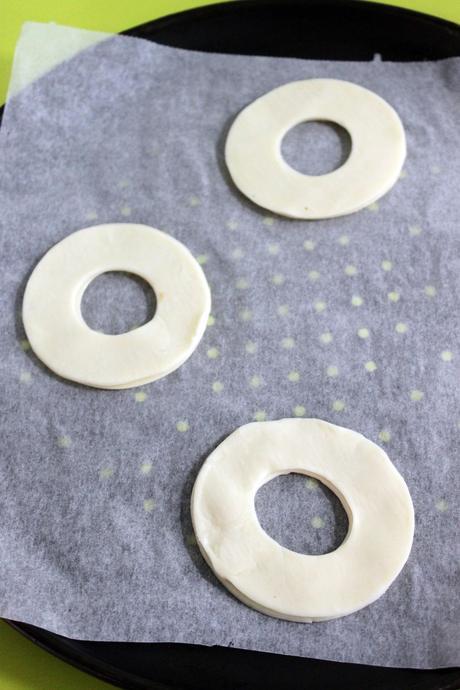 roscón de hojaldre relleno de nata discos unidos