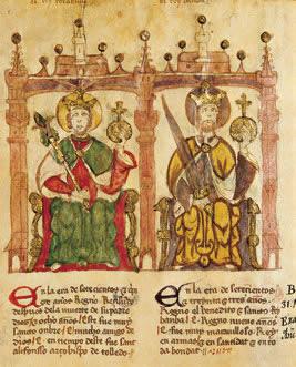 El poder monárquico entre los visigodos