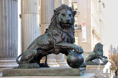Los leones de Cibeles