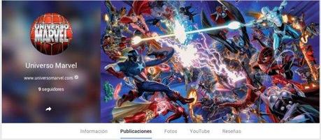 Abrimos canal de YouTube y página de Google+