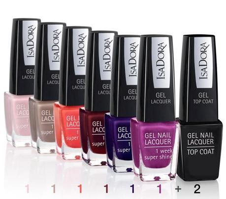Gel Nail Laquer IsaDora: Tonos para Otoño/Invierno 2014-2015
