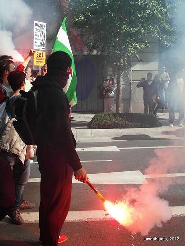 manifestación en Andalucía