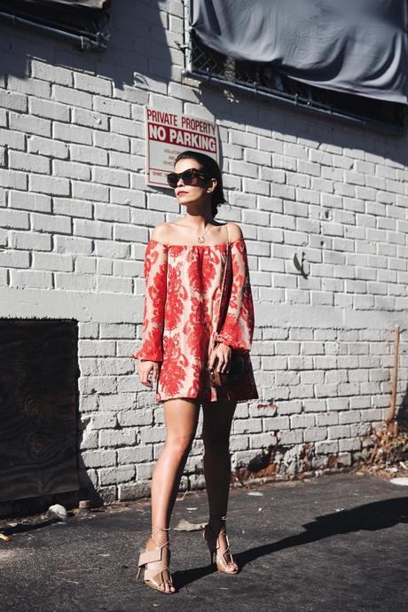 BACKSTREET For_Love_And_Lemons-Off_Shoulders_Dress-Alexander_Wang-Lace_Up_Sandals-Outfit-Collage_Vintage-39