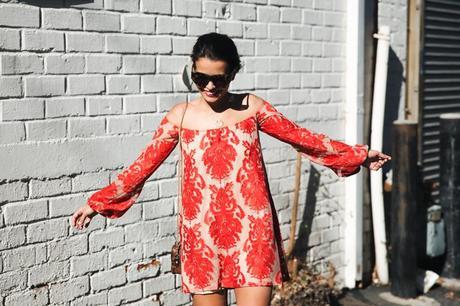 BACKSTREET For_Love_And_Lemons-Off_Shoulders_Dress-Alexander_Wang-Lace_Up_Sandals-Outfit-Collage_Vintage-14