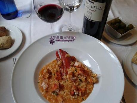 Arroz con bogavante.