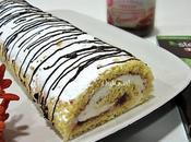 Brazo gitano relleno nata mermelada