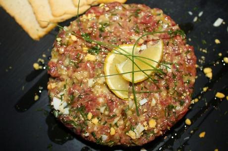 Clásicos de siempre: Tártaro de carne o steack tartar.