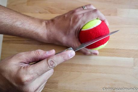 DIY: Pelota sonajero de lana