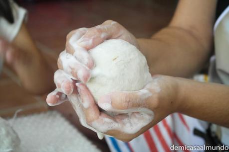 DIY: Pelota sonajero de lana