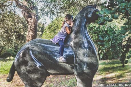 Jugar con esculturas, una experiencia diferente