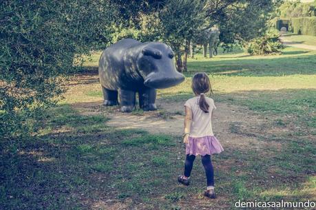 Jugar con esculturas, una experiencia diferente