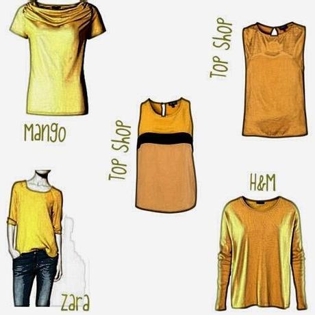 Blusa mostaza