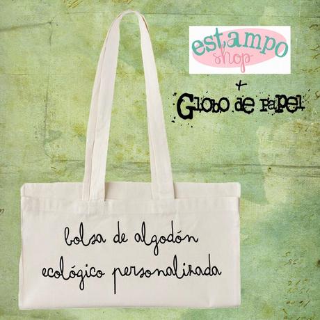 Bolsas de algodón pintadas a mano