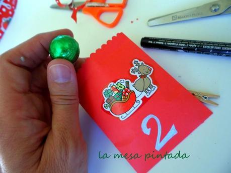 Finde Frugal - Casita calendario de adviento