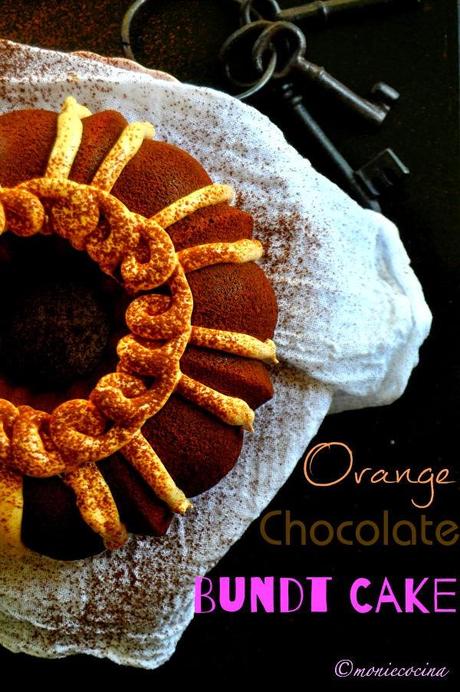 ORANGE-CHOCOLATE BUNDT CAKE #NationalBundtcakeday