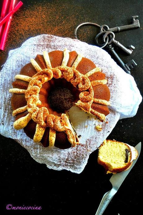 ORANGE-CHOCOLATE BUNDT CAKE #NationalBundtcakeday