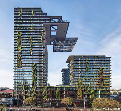 Arquitectura de vanguardia: Un edificio-jardín en Sídney, gana el premio al mejor rascacielos del año.