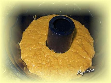 BUNDT CAKE DE CALABAZA Y NARANJA