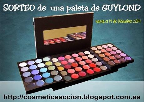 ¡SORTEO – una paleta de maquillaje de GUYLOND PARIS!