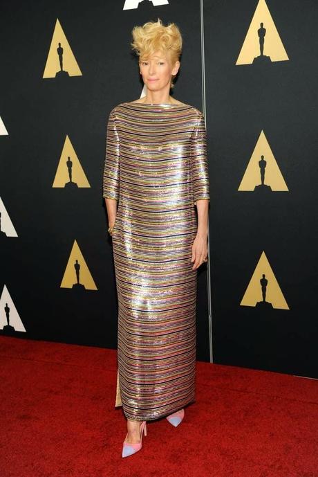 Tilda Swinton Governor Awards 2014