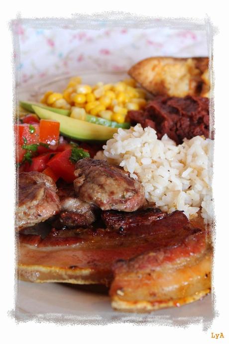 Churrasquito guatemalteco... para Cocinas del Mundo