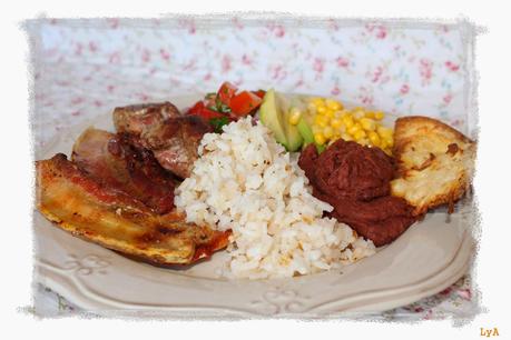 Churrasquito guatemalteco... para Cocinas del Mundo