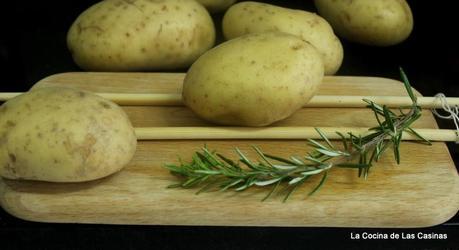 Patatas Hasselback, Lomo Asado al Romero y Coulis de Granada
