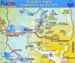 mapa turístico de chile
