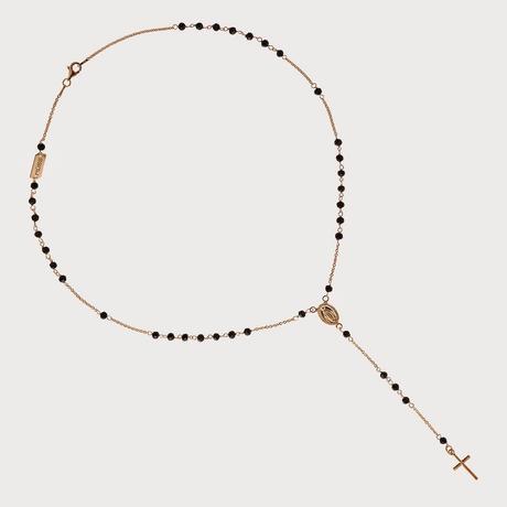 Joyas con estética de rosario