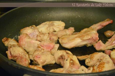 Risotto de boletus, níscalos y conejo