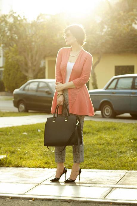 Mis Looks - Cardigan Coral