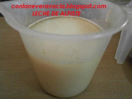 LECHE DE ALPISTE