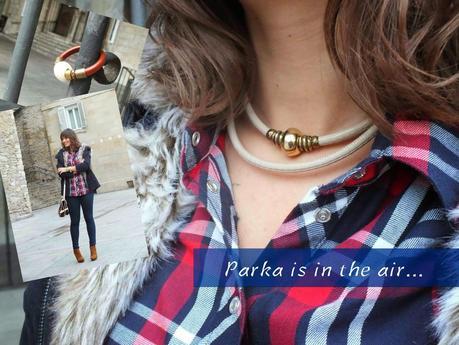 Parka is in the air... Parka is in the air...