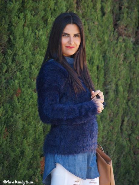 OUTFIT NAVY IN AUTUMN