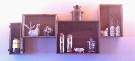 nueva estantería para la entrada