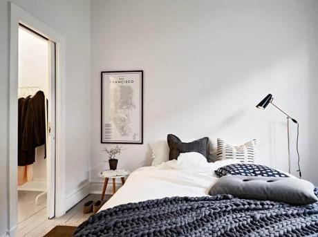 Una reforma muy elegante reformas baratas hogar reforma piso muy elegante pintar suelo de madera estilo nórdico escandinavo decoración salón nórdico decoración en blanco decoración diseño de interiores blog decoración nórdica