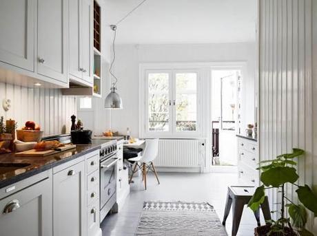 Una reforma muy elegante reformas baratas hogar reforma piso muy elegante pintar suelo de madera estilo nórdico escandinavo decoración salón nórdico decoración en blanco decoración diseño de interiores blog decoración nórdica
