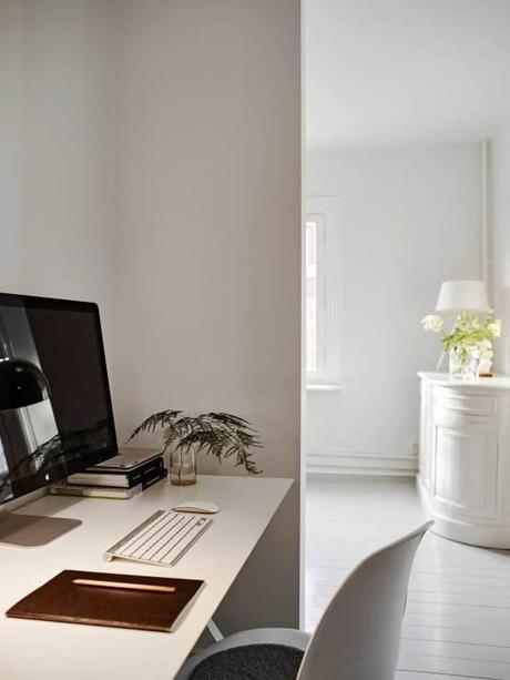 Una reforma muy elegante reformas baratas hogar reforma piso muy elegante pintar suelo de madera estilo nórdico escandinavo decoración salón nórdico decoración en blanco decoración diseño de interiores blog decoración nórdica