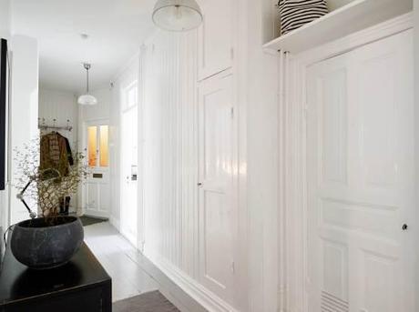 Una reforma muy elegante reformas baratas hogar reforma piso muy elegante pintar suelo de madera estilo nórdico escandinavo decoración salón nórdico decoración en blanco decoración diseño de interiores blog decoración nórdica
