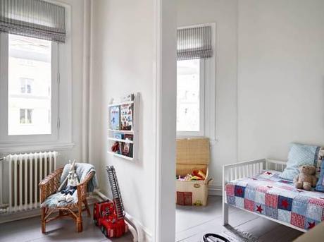 Una reforma muy elegante reformas baratas hogar reforma piso muy elegante pintar suelo de madera estilo nórdico escandinavo decoración salón nórdico decoración en blanco decoración diseño de interiores blog decoración nórdica