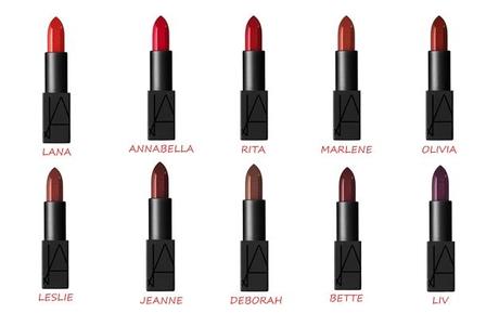 The Audacious Lipstick Collection en el 20 Aniversario de NARS