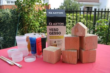 Pequeños arquitectos: Juego de apilables con bloques de palet pintados con chalk paint3