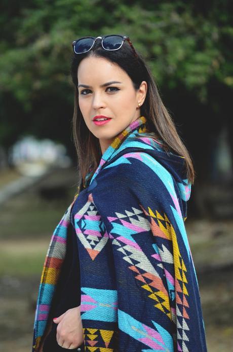 Outfit | Ethnic cape