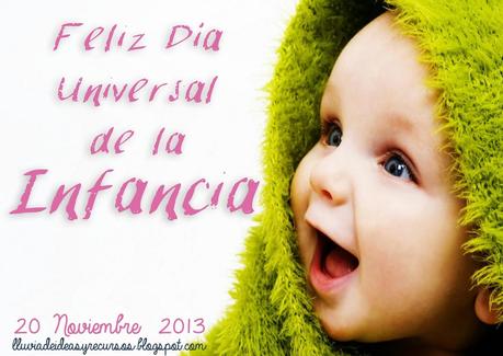 Recursos: Recopilación de materiales para el Día Universal de la Infancia