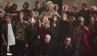 Vídeo: Bono, Chris Martin, Ed Sheeran, One Direction (y más) cantan contra el ébola