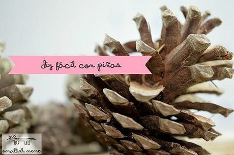 DIY fácil con piñas 2