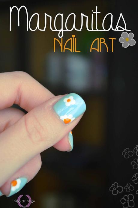 ♔ Manimonday - Mis Margaritas vol. II  Nail Art ❀